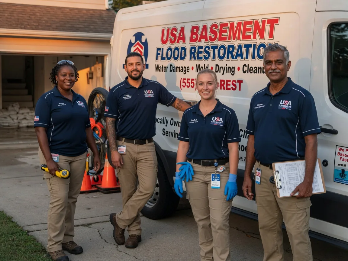 Basement Flood Cleanup company in Sumner, MS