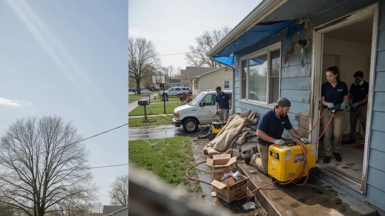 Basement Flood Cleanup in Sumner, MS near me
